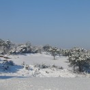 Le trou n°2 sous la neige en février 2012